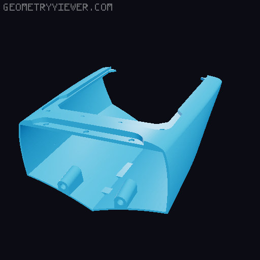 RC Riva Aquarama 3D model thumbnail