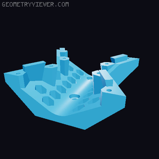 Hextraction Fancy Game Board Remix 3D model thumbnail