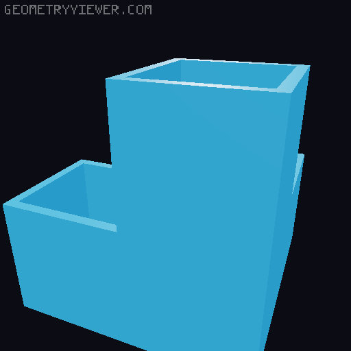 tetris balance - next dimesion pieces 3D model thumbnail