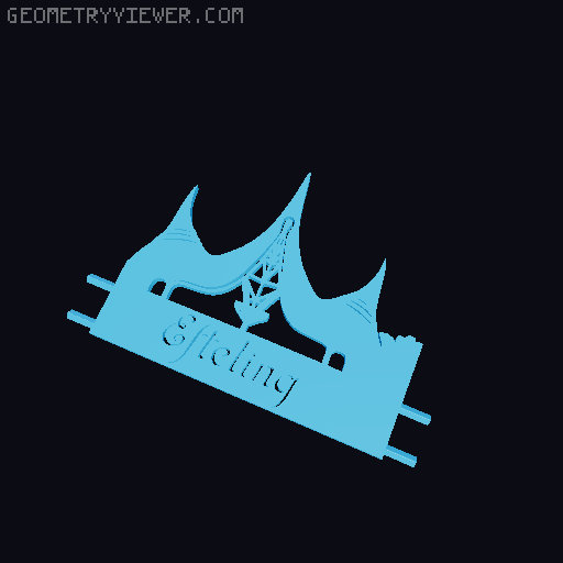 Efteling Skyline 60cm - Version 2 3D model thumbnail