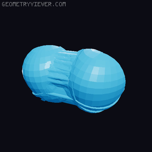 Beachy kit for Dummy 13 (Bikini Set) 3D model thumbnail