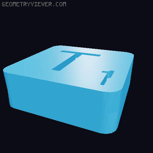 Türkçe Scrabble harfleri / Turkish Scrabble Letters 3D model thumbnail