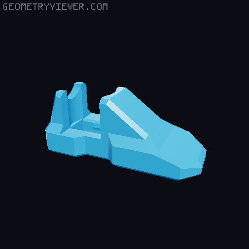 Boulder magnetic hands and boots for Dummy 13 3D model thumbnail