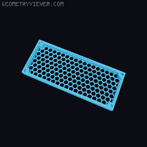 Tingkat - Creality K1C/K1/K1SE HEPA and Carbon Filter Air Scrubber 3D model thumbnail