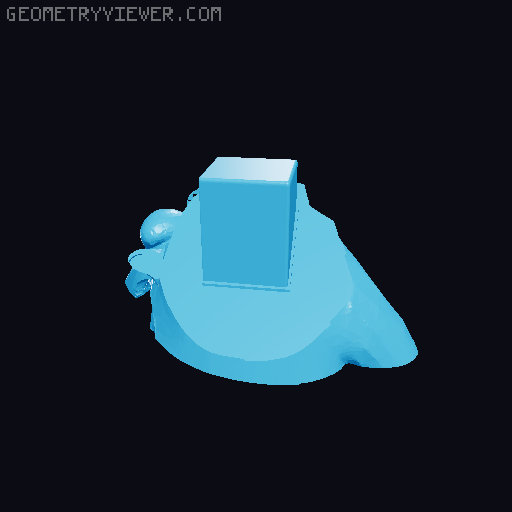 cubone multipart no ams 3D model thumbnail