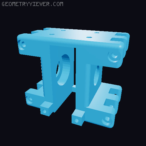 3d Printed RC Car (35kmh+) 3D model thumbnail