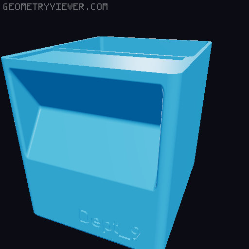 Tub Inserts for HANDY 20 Drawer Compartment Organiser 3D model thumbnail