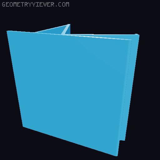 Case for 64x32 LED Matrix 3D model thumbnail