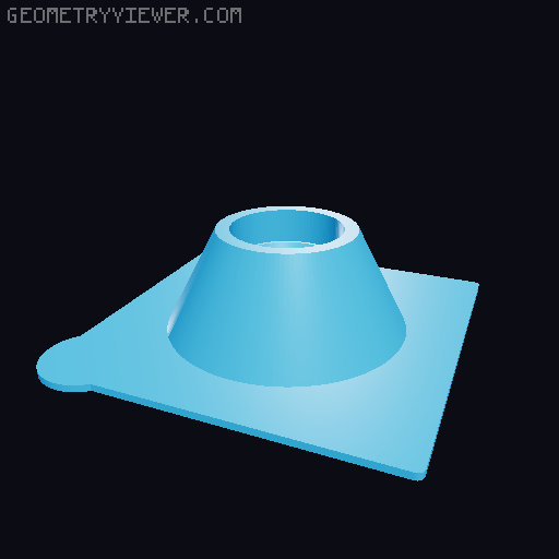 IKEA Lack enclosure (spool inside) 3D model thumbnail
