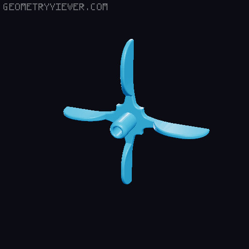 Marble Run - Spinner (Joyin Compatible) 3D model thumbnail