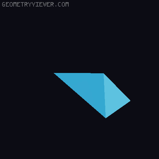 Geometric Bull  - wall design 3D model thumbnail
