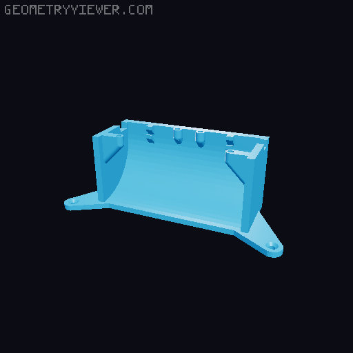 Tingkat - Creality K1C/K1/K1SE HEPA and Carbon Filter Air Scrubber 3D model thumbnail