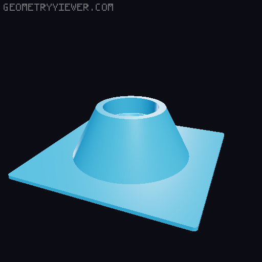 IKEA Lack enclosure (spool inside) 3D model thumbnail