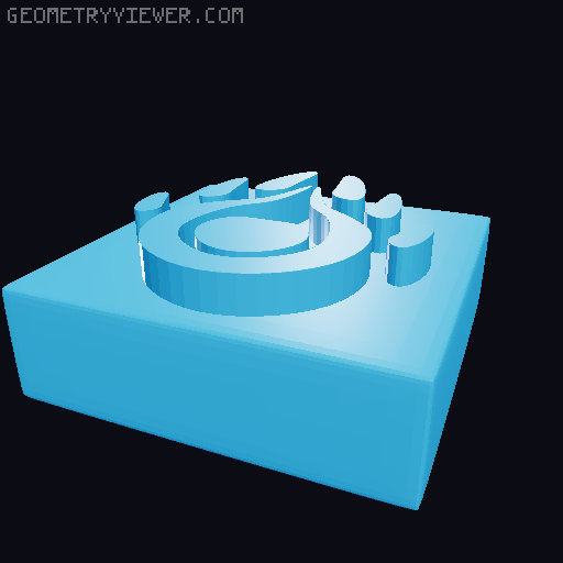 Mystic symbol stamp collection 3D model thumbnail
