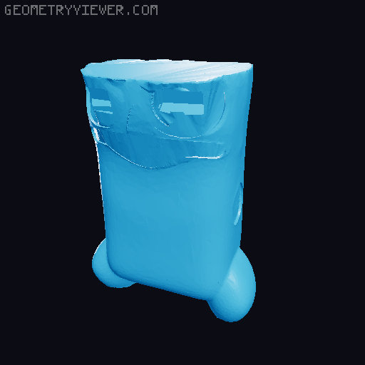 Agent perry multipart 3D model thumbnail