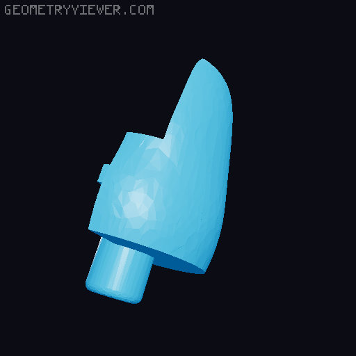 3D Printable Girlpla / Mecha Musume / Megami Device / 30 Minute Sisters / Frame Arms compatible blank figure 3D model thumbnail