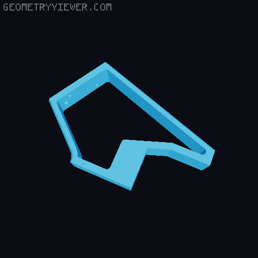 Flying V Guitar 3D model thumbnail