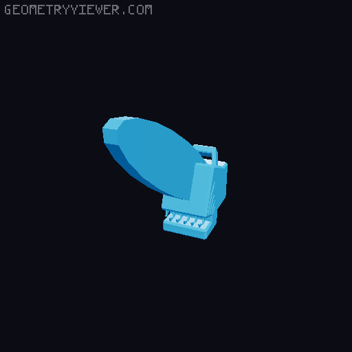 Chainsaw Man mini 13 3D model thumbnail