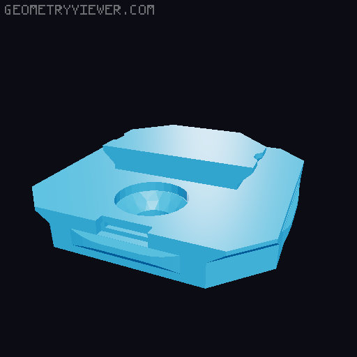 openConnect Wall Mounts for openGrid 3D model thumbnail