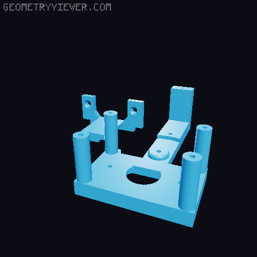 "T" Reduction for a D130 Motor ("Gear Set 02") 3D model thumbnail