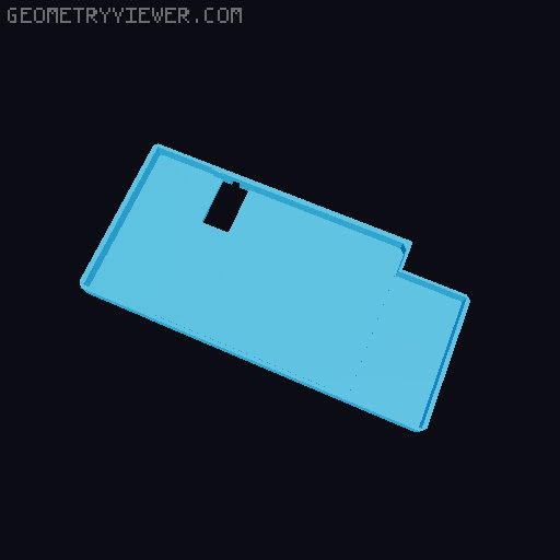 Desktop Organizer Extended  3D model thumbnail
