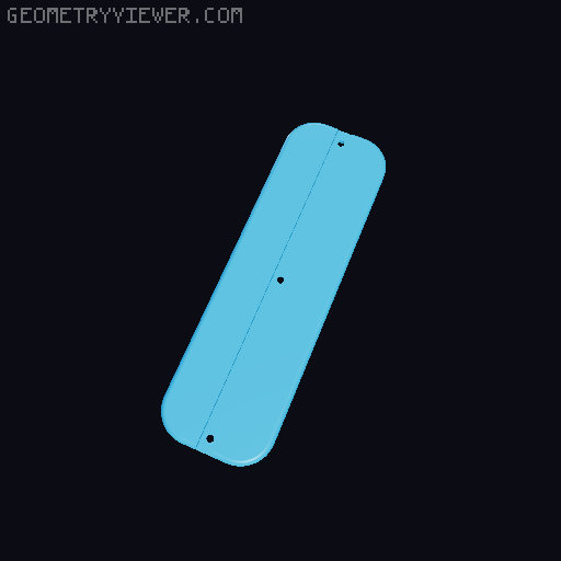 Cylinder lock model 3D model thumbnail
