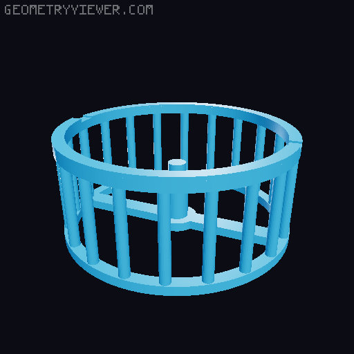 Bulbasaur Wheel Extruder Indicator 3D model thumbnail