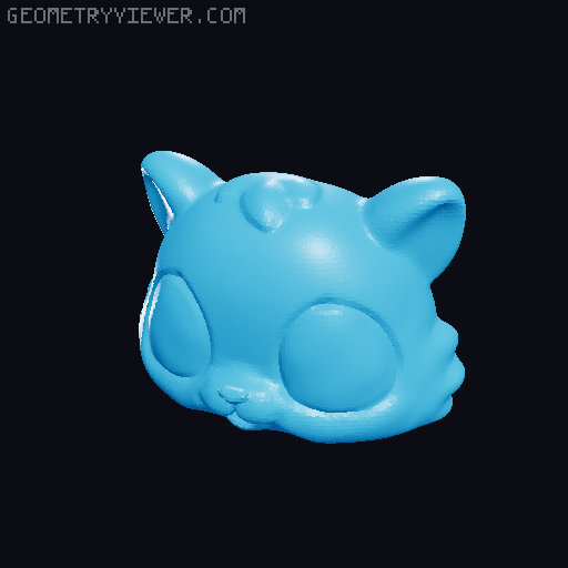 Kitten Triplet LPS 3D model thumbnail