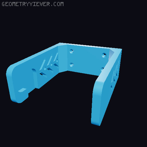 Ikea Lack 3D Print Farm 3D model thumbnail