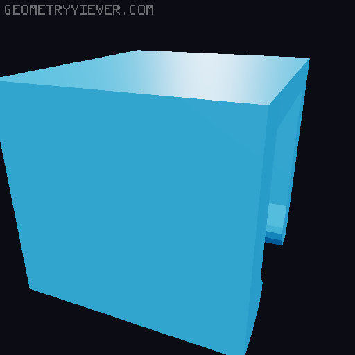 Honeycomb Photoframe 9x9 3D model thumbnail