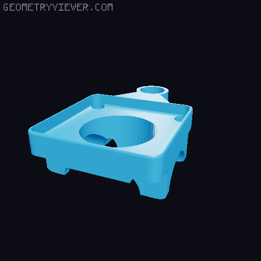 GEPRC Pulsar LR 10 3D Printed Parts 3D model thumbnail