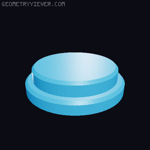 Board and Tokens for Classic Chase Games - Remix 3D model thumbnail