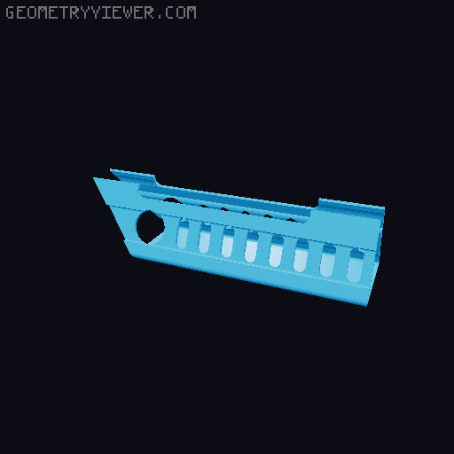 Aliens, Full Size M41A Pulse Rifle. With optional £10 display and wiring diagram. 3D model thumbnail