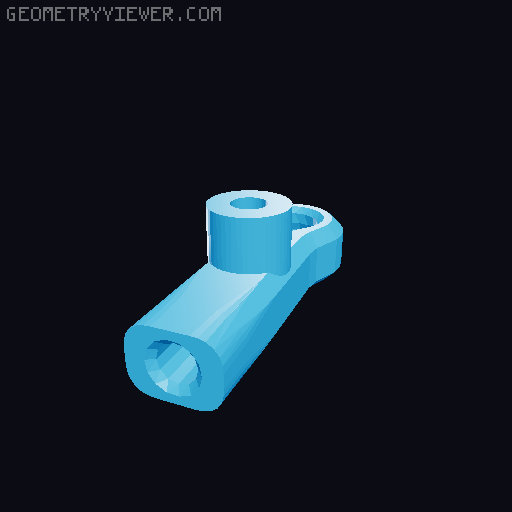 Tamiya TT-02 Steering Rwd Conversion 3D model thumbnail