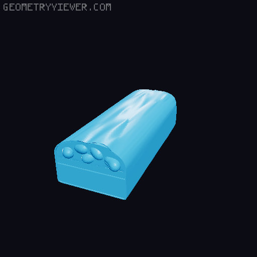 Model A Day Challenge - Day 75 - Candy Bar 3D model thumbnail