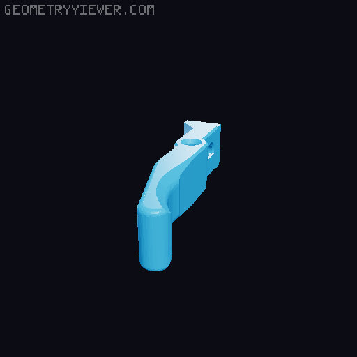 Protean double stack mag reciever 3D model thumbnail