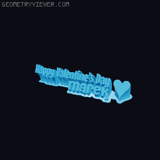 Happy Valentines Day... 3D model thumbnail