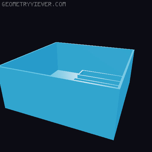 Inferno -  Boardgame Organizer 3D model thumbnail