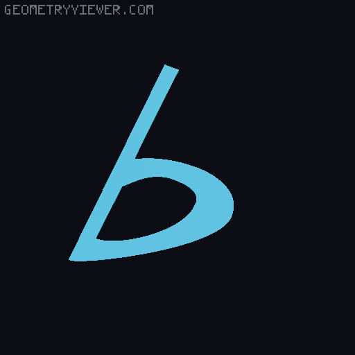 Music notes and symbols 3D model thumbnail