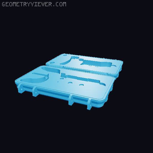 BIQU Belter belt tension rugged box 3D model thumbnail