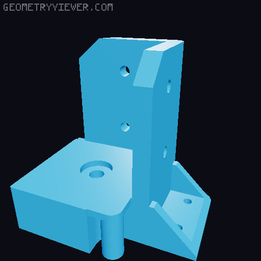 Ikea Lack Corner top V2 3D model thumbnail