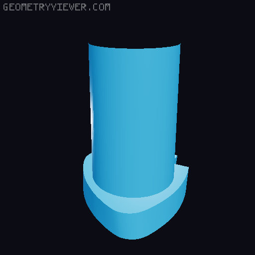 Shanghai tower Core+Cover 3D model thumbnail