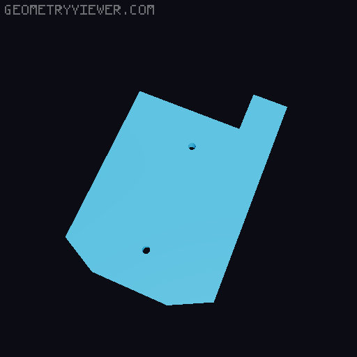 Rubber Gun (5shots) 3D model thumbnail