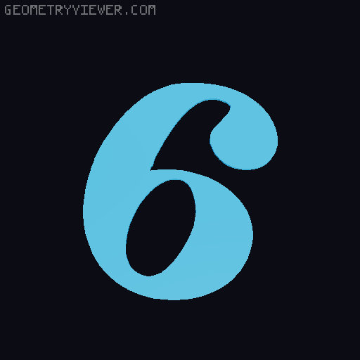 Music notes and symbols 3D model thumbnail