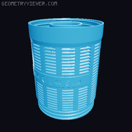 KID'nR  XL - Keep It Dry ... and Rolling for the Larger Diameter Spools! (Silica Gel Box) 3D model thumbnail