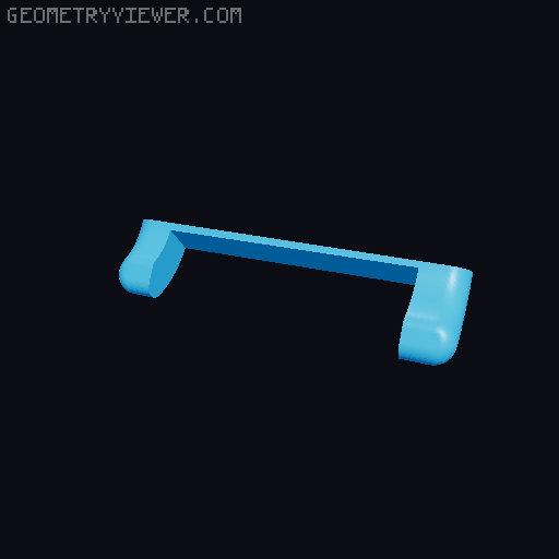 iPhone 14 Pro Standby Mode Dock (designed with OVERWERK) - short version 3D model thumbnail