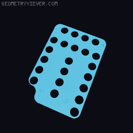 Board and Tokens for Classic Chase Games - Remix 3D model thumbnail