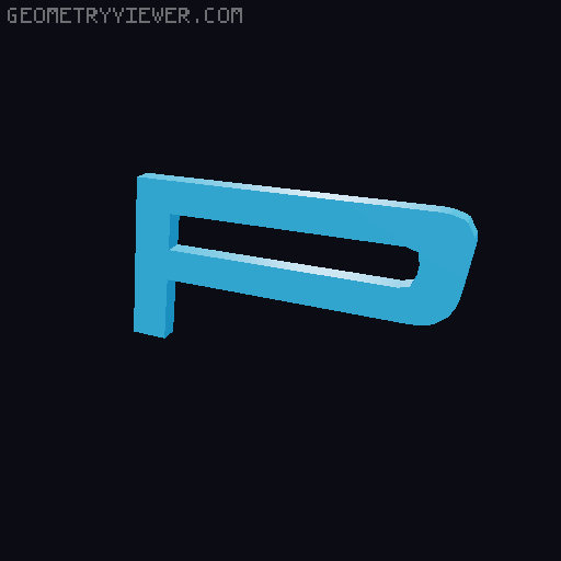 Flipper Zero Top Case 3D model thumbnail