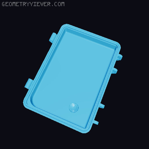 RG40XXV Rugged Box 3D model thumbnail