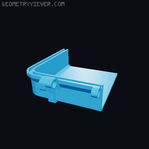 Rugged Box (Parametric) made bigger 3D model thumbnail